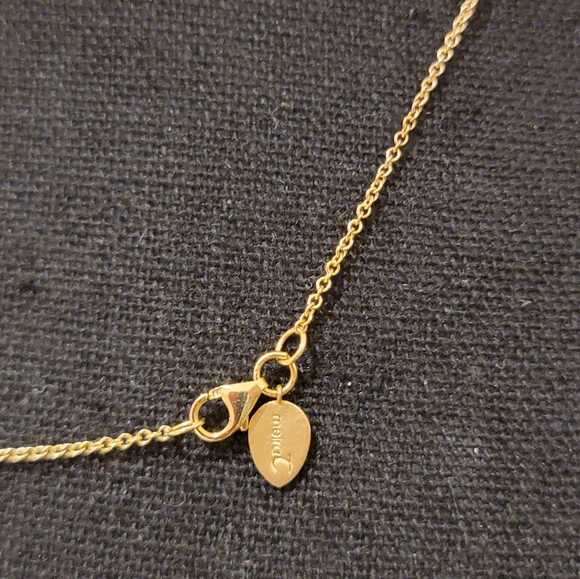 Meira t 14k YELLOW GOLD DIAMOND NECKLACE ๐ ๐ 18" - Picture 7 of 12